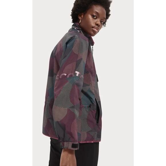 Scotch and Soda Printed Technical Jacket - Picture 4 of 16